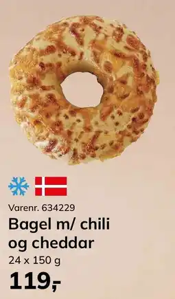 Dagrofa Food Service Bagel m/ chili og cheddar tilbud