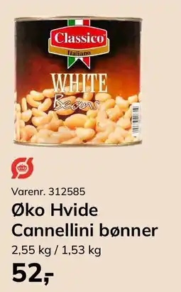 Dagrofa Food Service Øko Hvide Cannellini bønner tilbud