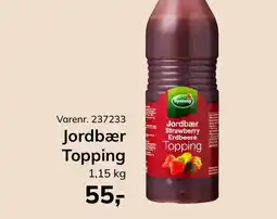 Dagrofa Food Service Jordbær Topping tilbud