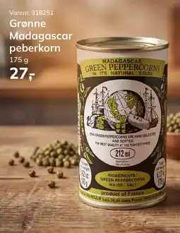 Dagrofa Food Service Grønne Madagascar peberkorn tilbud