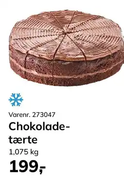 Dagrofa Food Service Chokolade- tærte tilbud