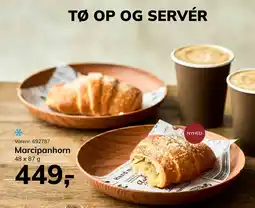 Dagrofa Food Service Marcipanhorn tilbud