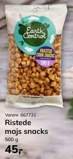 Dagrofa Food Service Earth Control Ristede majs snacks tilbud