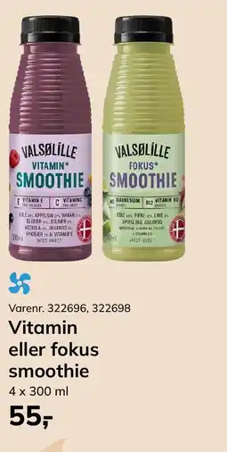 Dagrofa Food Service Vitamin eller fokus smoothie tilbud