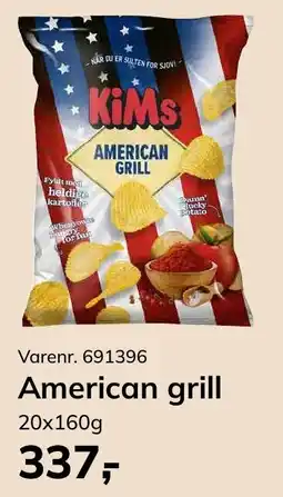 Dagrofa Food Service KIMS American grill tilbud