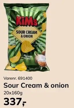 Dagrofa Food Service KIMS Sour Cream & onion tilbud