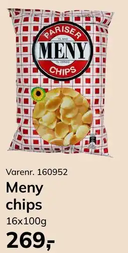 Dagrofa Food Service Meny chips tilbud