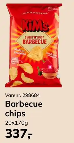 Dagrofa Food Service KIMS Barbecue chips tilbud