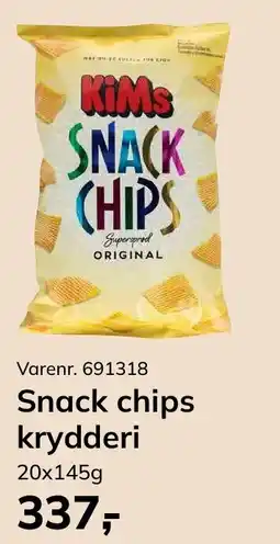 Dagrofa Food Service KIMS Snack chips krydderi tilbud