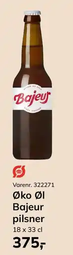 Dagrofa Food Service Øko Øl Bajeur pilsner tilbud