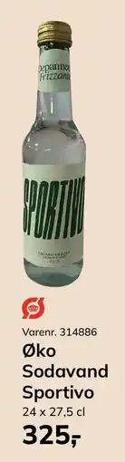 Dagrofa Food Service Øko Sodavand Sportivo tilbud
