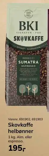Dagrofa Food Service BKI Skovkaffe helbønner tilbud