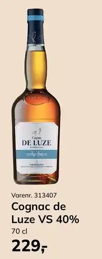 Dagrofa Food Service Cognac de Luze VS 40% tilbud