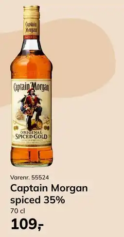 Dagrofa Food Service Captain Morgan spiced 35% tilbud
