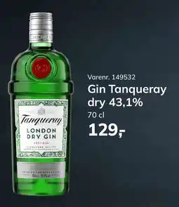 Dagrofa Food Service Gin Tanqueray dry 43,1% tilbud