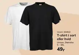 Dagrofa Food Service T-shirt i sort eller hvid tilbud