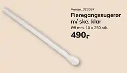 Dagrofa Food Service Fleregangssugerør m/ske, klar tilbud