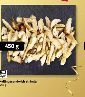 Løvbjerg Kyllingesandwich strimler tilbud