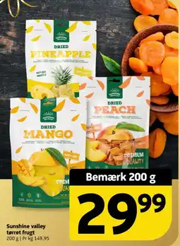 Løvbjerg Sunshine valley tørret frugt tilbud