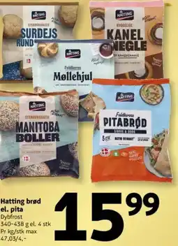 Løvbjerg Hatting brød el. pita tilbud