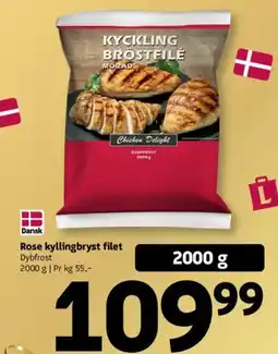 Løvbjerg Rose kyllingbryst filet tilbud