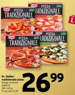 Løvbjerg Dr. Oetker tradizionale pizza tilbud