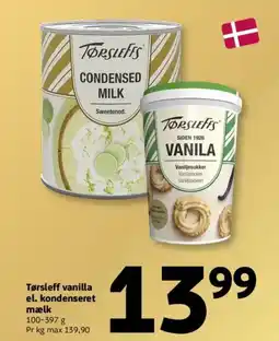 Løvbjerg Tørsleff vanilla el. kondenseret mælk tilbud