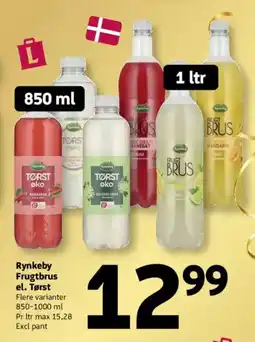 Løvbjerg Rynkeby Frugtbrus el. Tørst tilbud