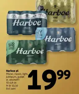 Løvbjerg Harboe øl tilbud