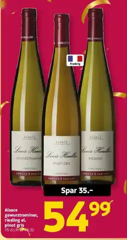 Løvbjerg Spar 35.- gewurztraminer, riesling el. pinot gris tilbud
