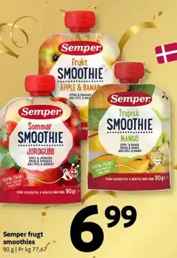 Løvbjerg Semper frugt smoothies tilbud