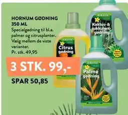 Plantorama HORNUM GØDNING tilbud