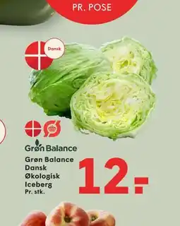 SPAR Grøn Balance Dansk Økologisk Iceberg tilbud