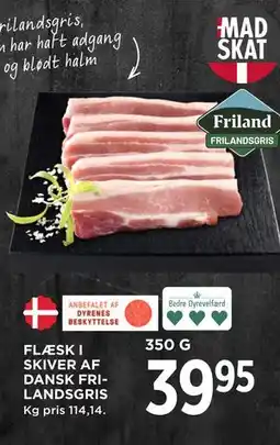 MENY FLÆSK I SKIVER AF DANSK FRILANDSGRIS tilbud