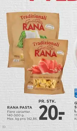 MENY RANA PASTA tilbud