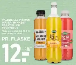 MENY VALSØLILLE VITAMIN WATER, RYNKEBY TØRST ELLER FRUGTBRUS tilbud