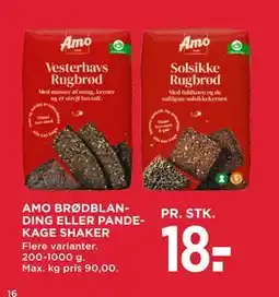 MENY AMO BRØDBLANDING ELLER PANDEKAGE SHAKER tilbud