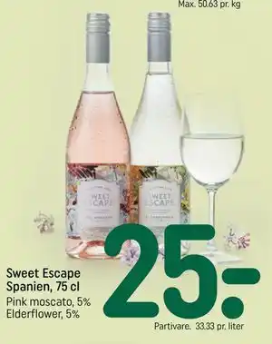 Sweet Escape Spanien, 75 cl