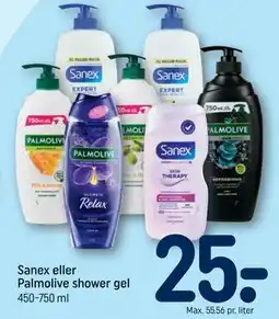 REMA 1000 Sanex eller Palmolive shower gel tilbud