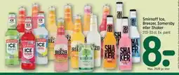 REMA 1000 Smirnoff Ice, Breezer, Somersby eller Shaker tilbud