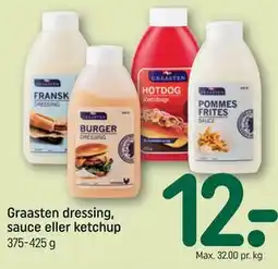 REMA 1000 Graasten dressing, sauce eller ketchup tilbud