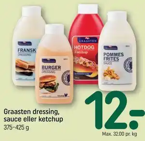 Graasten dressing, sauce eller ketchup
