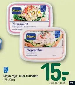 REMA 1000 Mayo reje- eller tunsalat tilbud