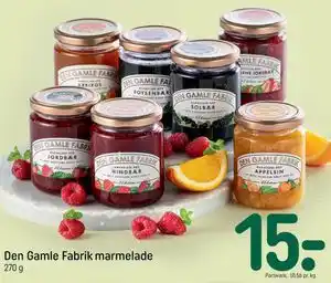REMA 1000 Den Gamle Fabrik marmelade tilbud