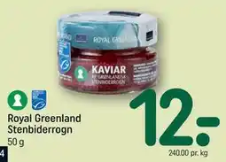 REMA 1000 Royal Greenland Stenbiderrogn tilbud