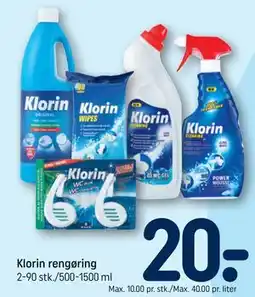 REMA 1000 Klorin rengøring tilbud