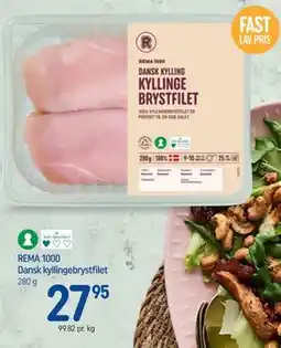 REMA 1000 REMA 1000 Dansk kyllingebrystfilet tilbud