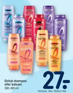 REMA 1000 Elvital shampoo eller balsam tilbud