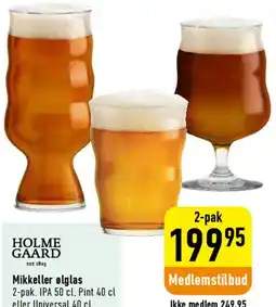 Imerco Mikkeller ølglas (2-pak) tilbud