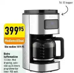 Imerco Bistro kaffemaskine tilbud